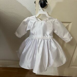 Elegant White Kids Formal Dress
